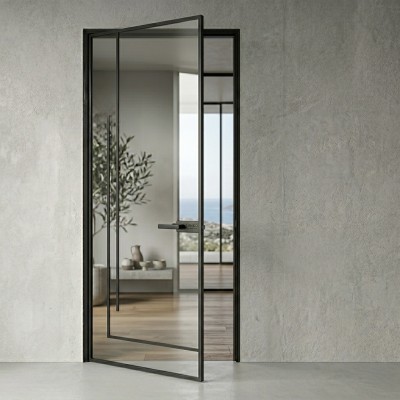 WINCO A22 L-Design | Γυάλινη Πόρτα Εσωτερικού Χώρου με...