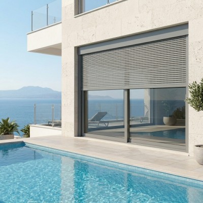 Ρολό Ορατότητας Αλουμινίου με Μεγάλη Διάτρηση | High...