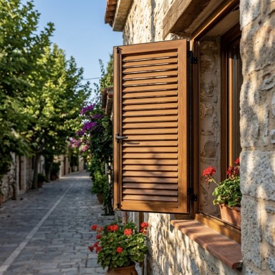 Αεριζόμενο Παντζούρι Αλουμινίου Γαλλικού Τύπου WINCO...
