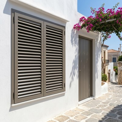 Αεριζόμενο Παντζούρι Αλουμινίου Eco35 WINCO | Ανοιγόμενο...